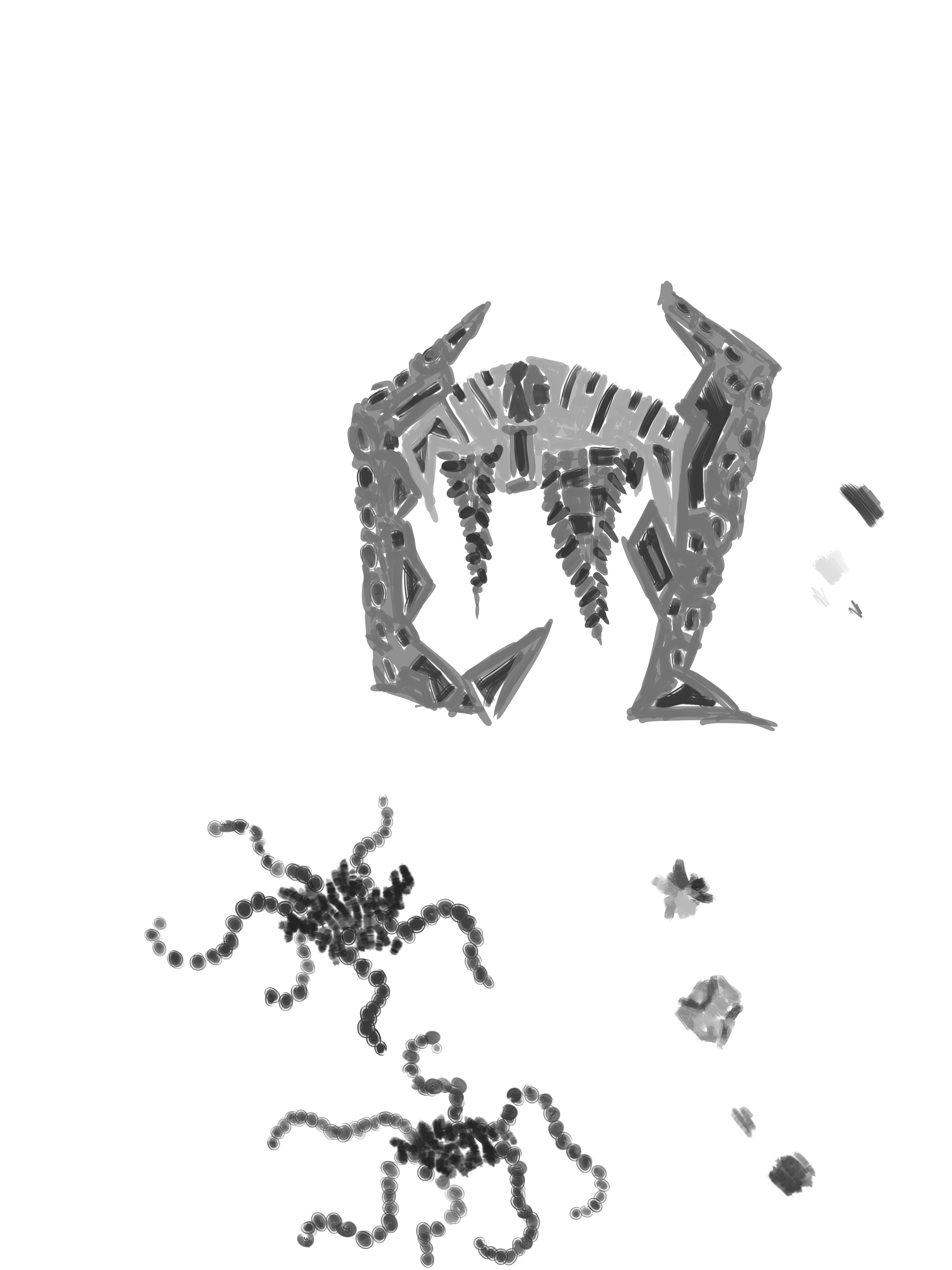 techaris-chars-grayscale