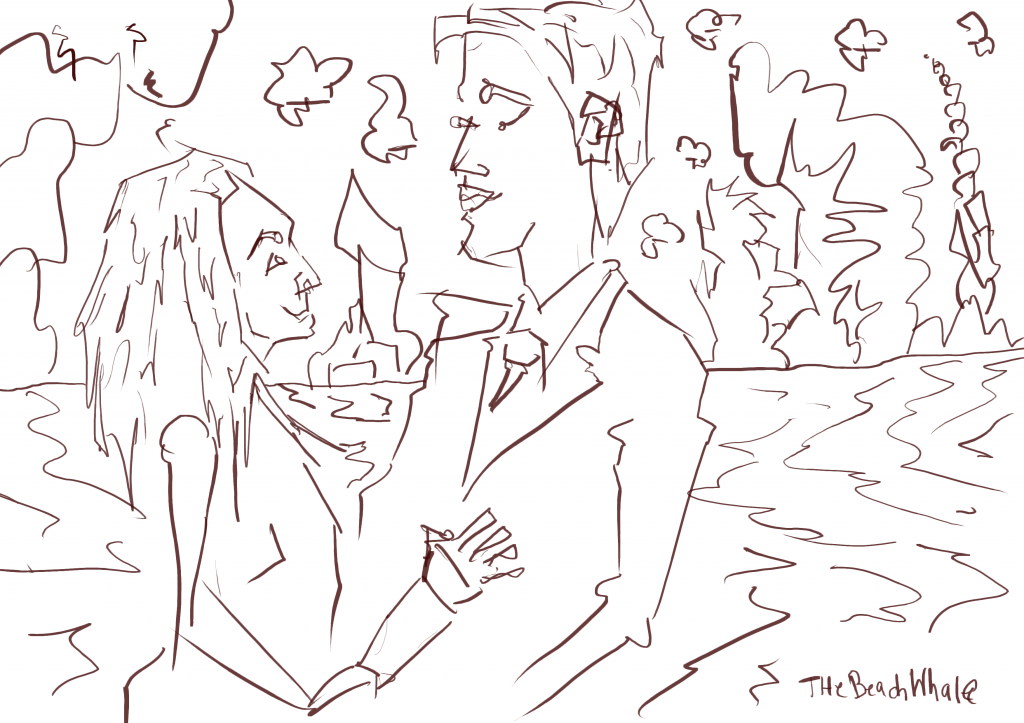 TheBeachWhale-line